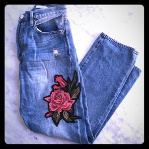 FRAME Le Original Rose straight denim